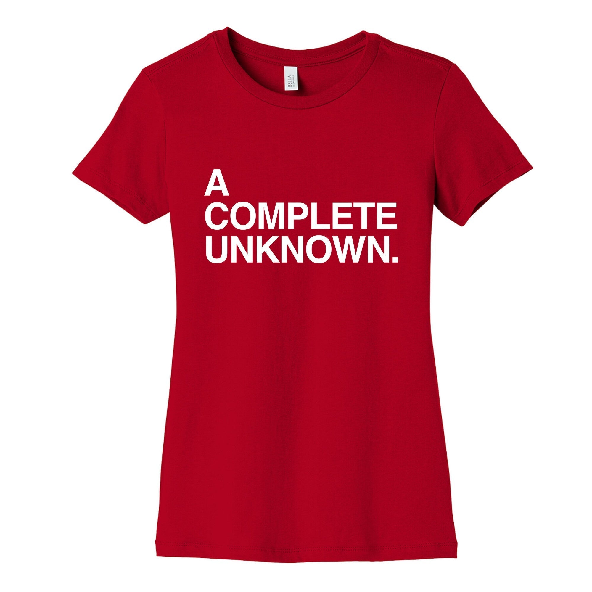 A Complete Unknown Womens Cotton Tee Hoodie, Sweatshirt | PureTeeCo.com (Image 4)