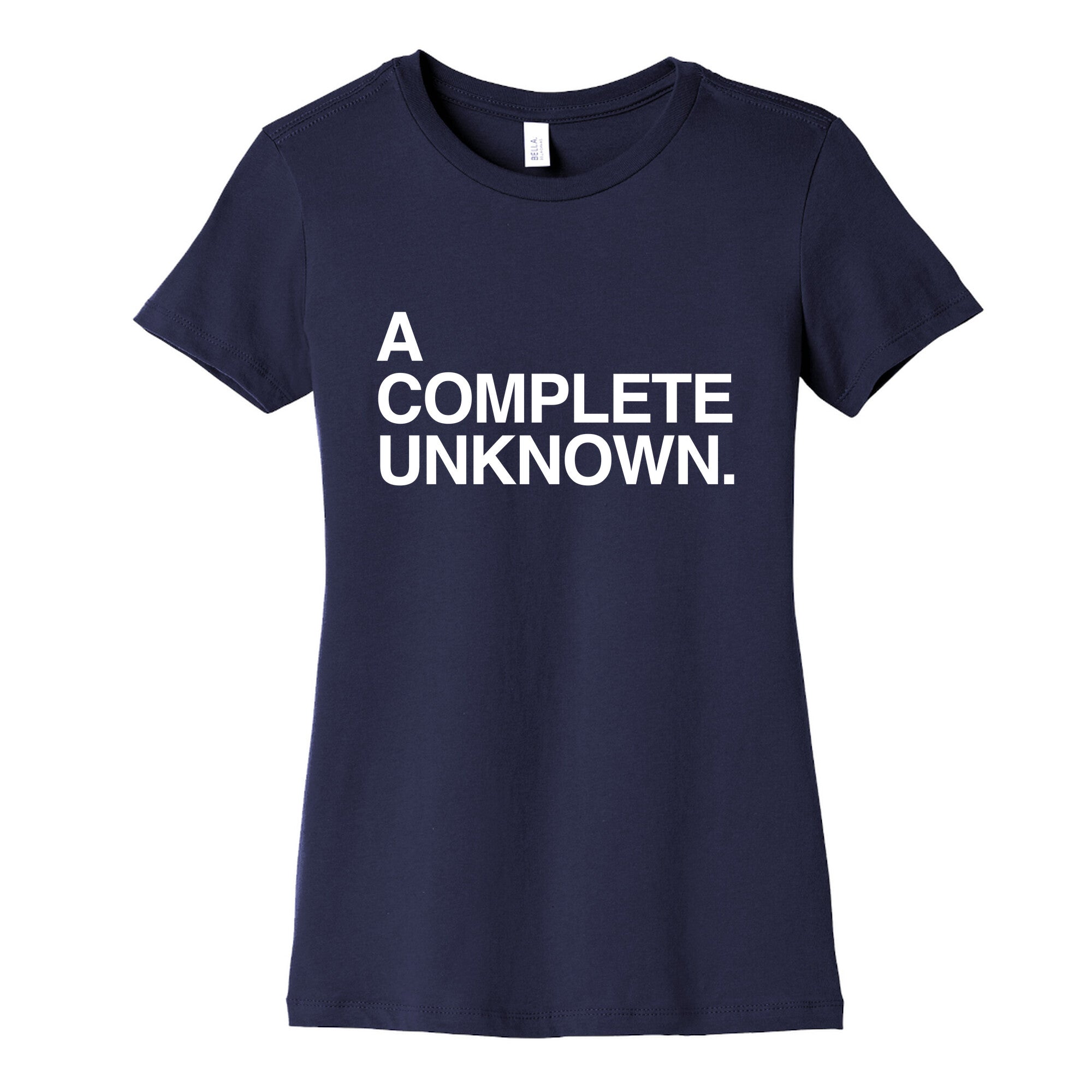 A Complete Unknown Womens Cotton Tee Hoodie, Sweatshirt | PureTeeCo.com (Image 5)