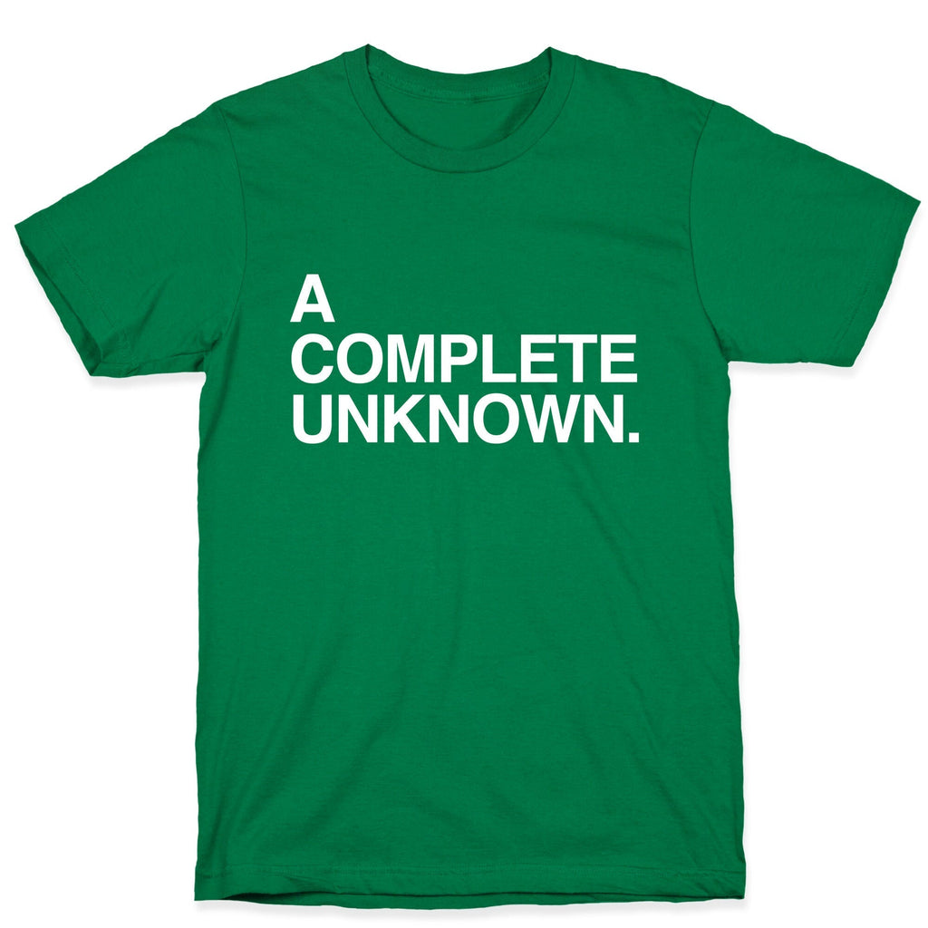 A Complete Unknown T-Shirt Hoodie, Sweatshirt | PureTeeCo.com (Image 3)