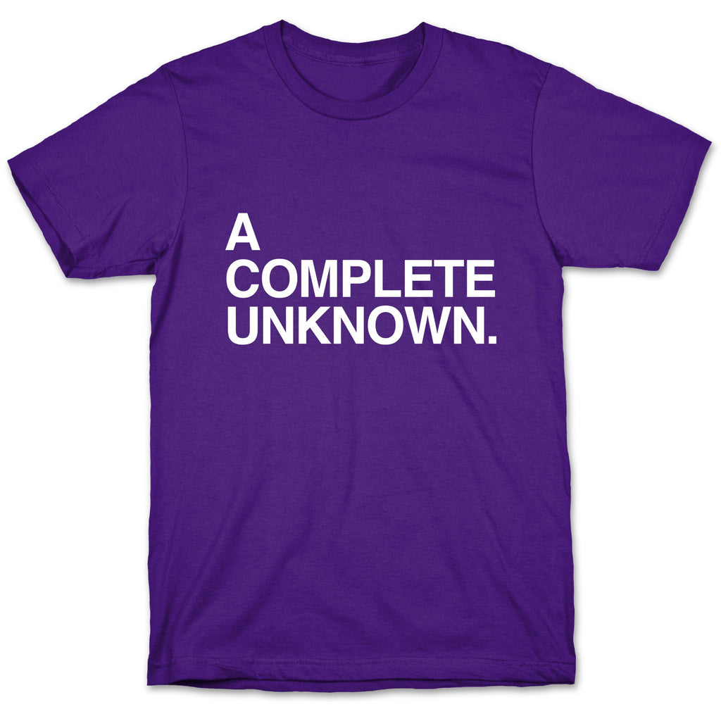 A Complete Unknown T-Shirt Hoodie, Sweatshirt | PureTeeCo.com (Image 5)