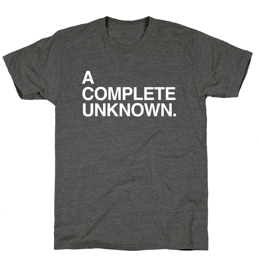 A Complete Unknown Unisex Triblend Tee Hoodie, Sweatshirt | PureTeeCo.com (Image 2)