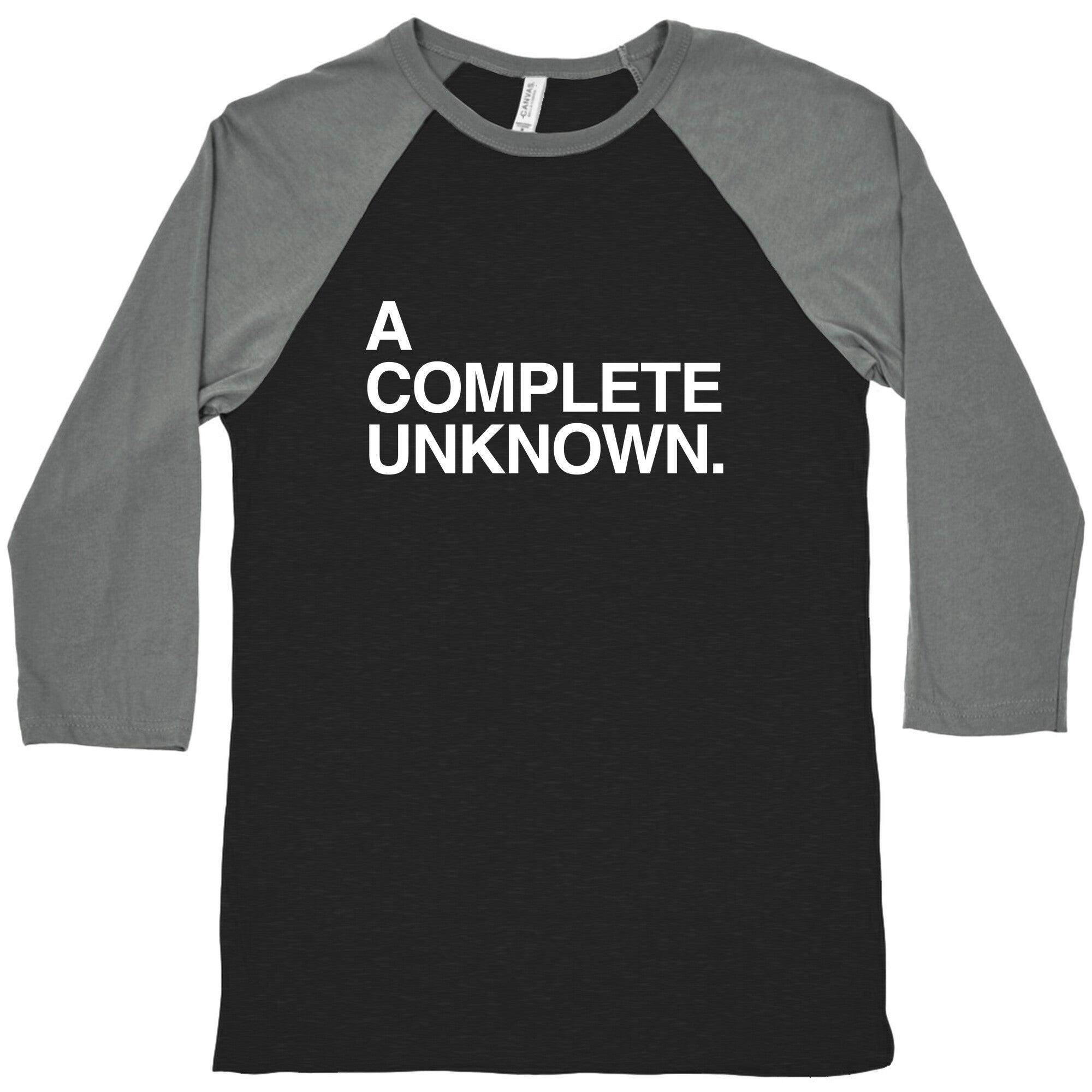 A Complete Unknown Baseball Tee Hoodie, Sweatshirt | PureTeeCo.com (Image 1)
