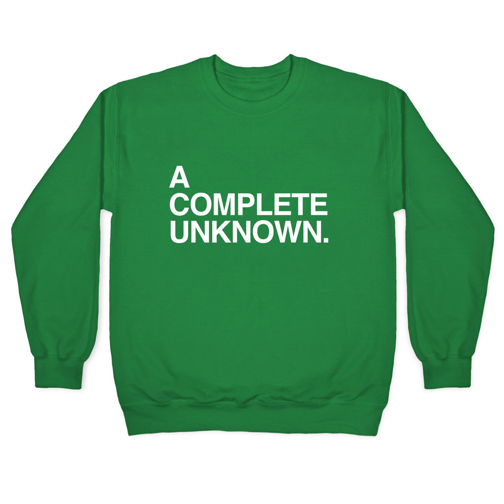 A Complete Unknown Crewneck Sweatshirt T-Shirts, Hoodie | PureTeeCo.com (Image 2)