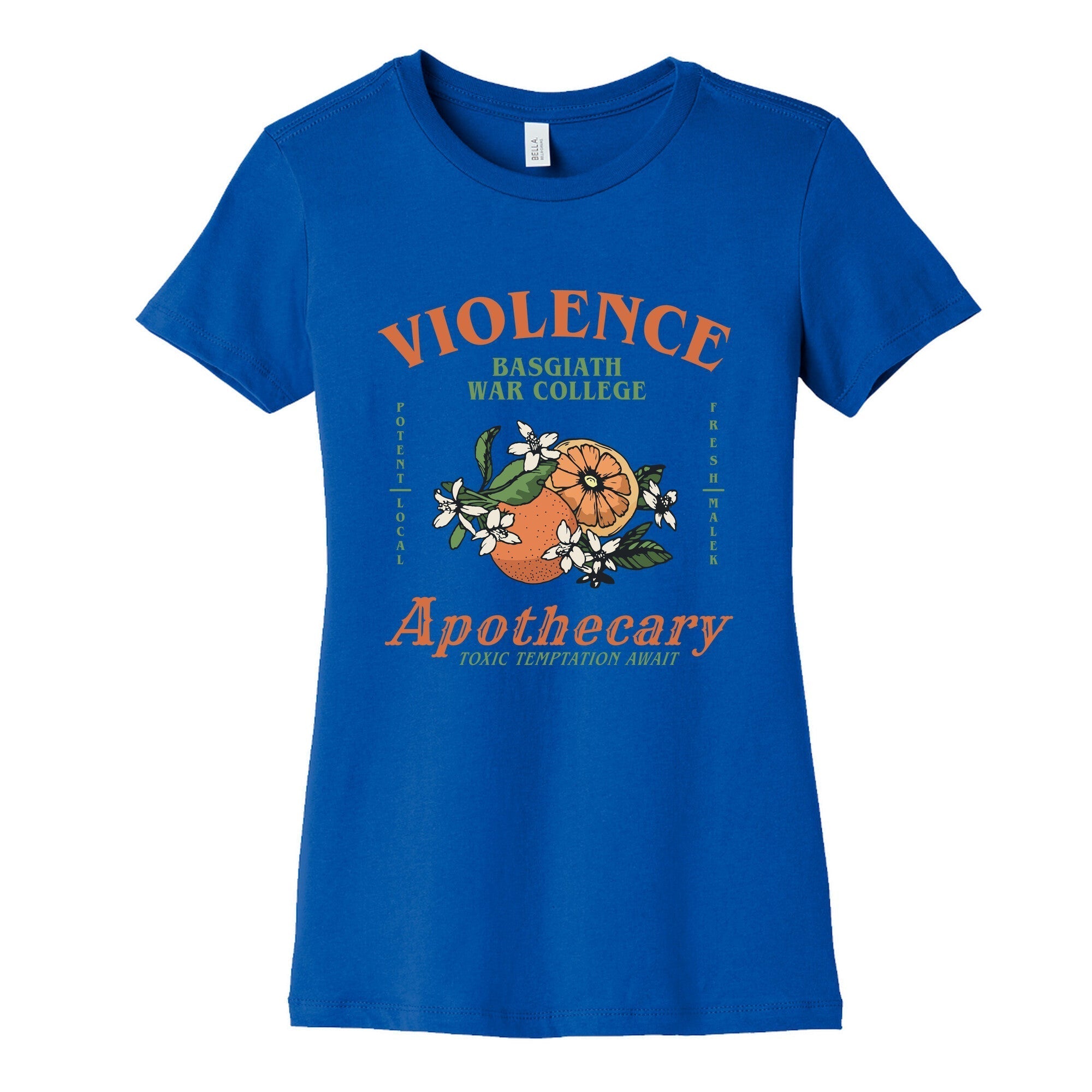 Fourth Wing Violence Apothecary Womens Cotton Tee Style001 Hoodie, Sweatshirt | PureTeeCo.com (Image 2)