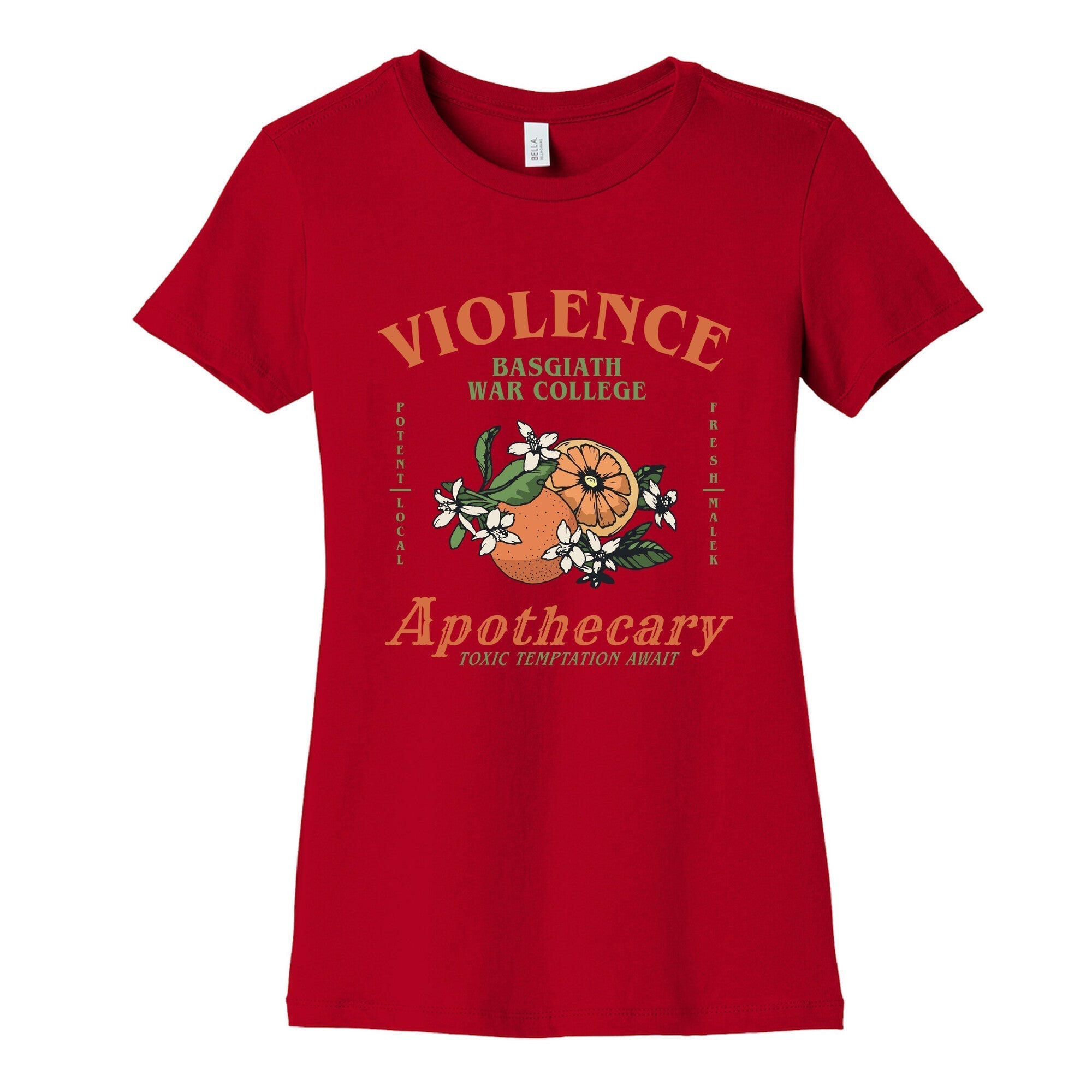 Fourth Wing Violence Apothecary Womens Cotton Tee Style001 Hoodie, Sweatshirt | PureTeeCo.com (Image 4)