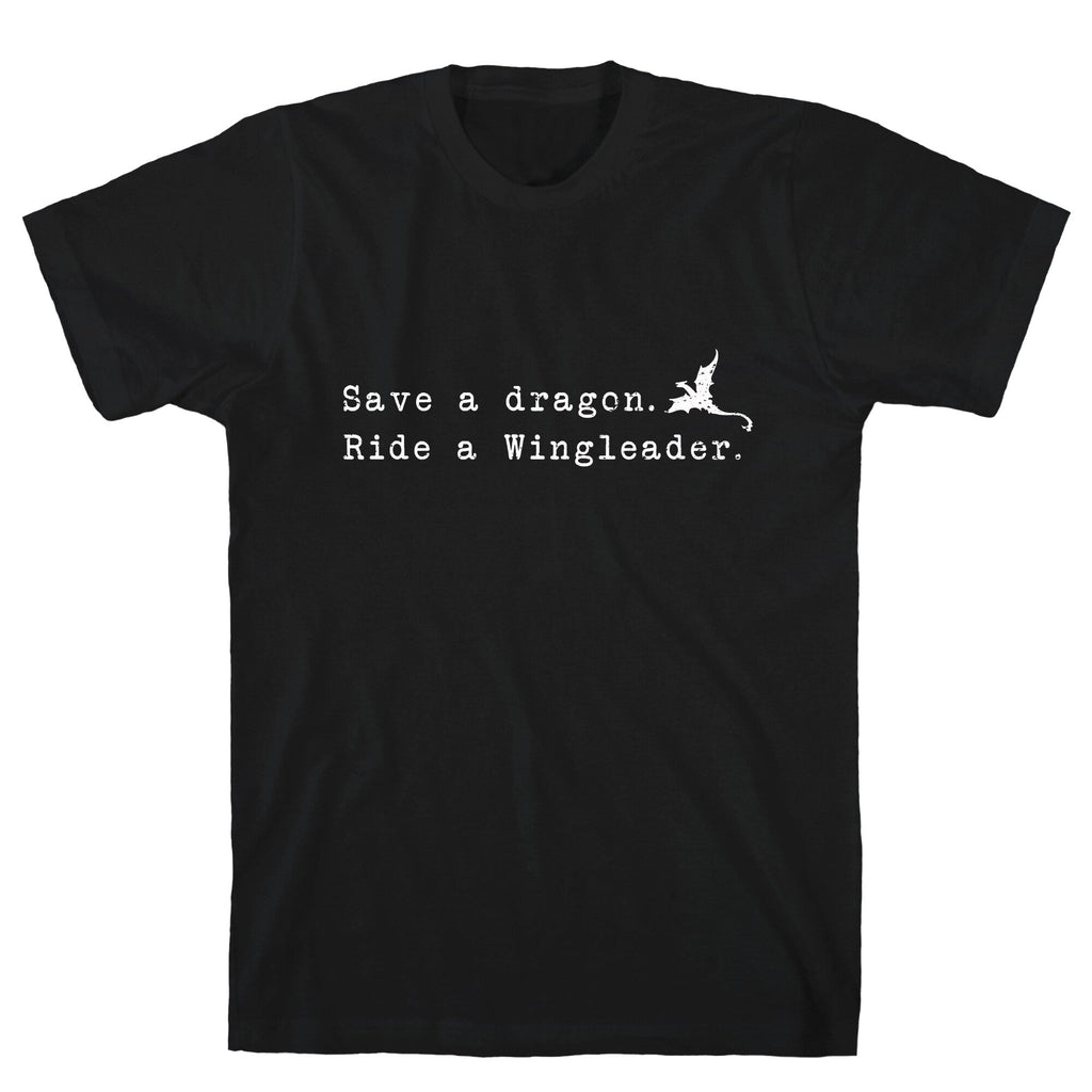 Fourth Wing Save a Dragon T-Shirt Hoodie, Sweatshirt | PureTeeCo.com (Image 2)