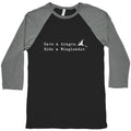 Fourth Wing Save a Dragon Baseball Tee Hoodie, Sweatshirt | PureTeeCo.com (Image 1)