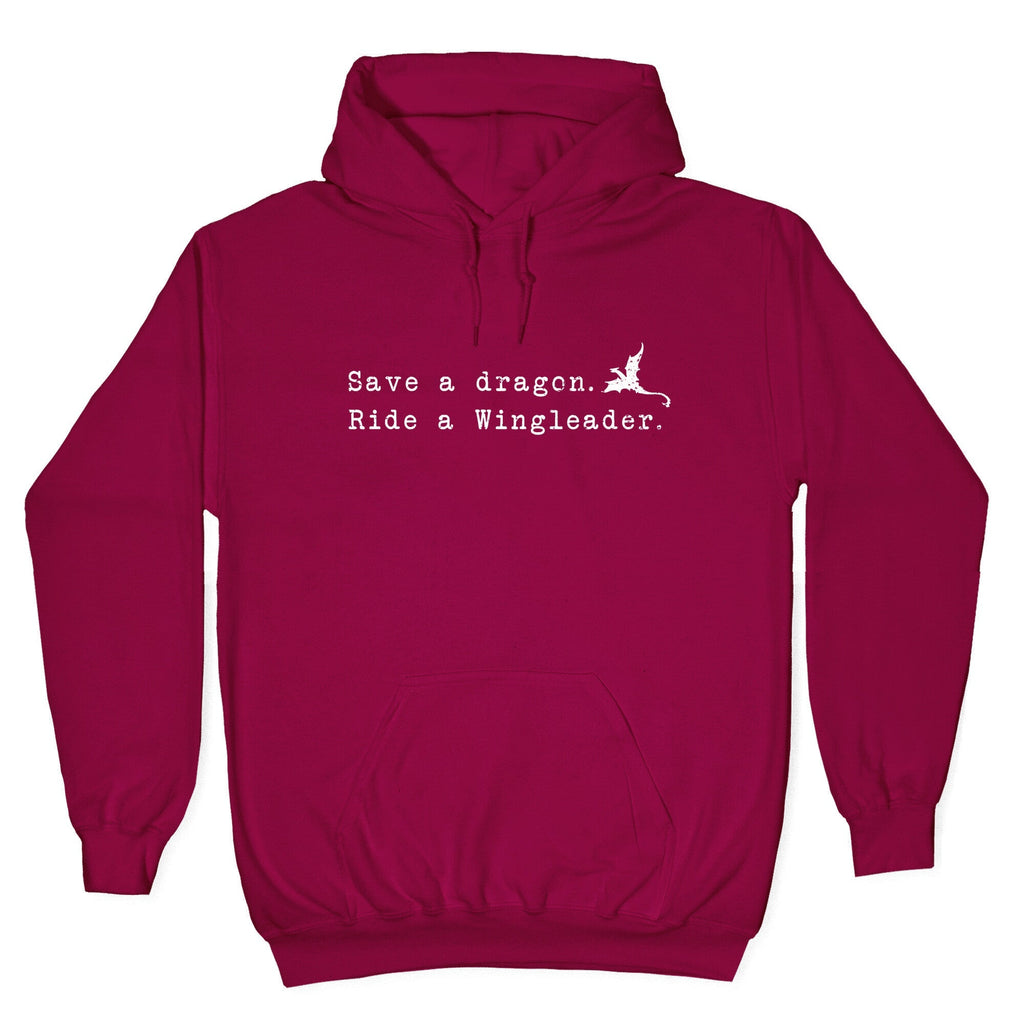 Fourth Wing Save a Dragon Hoodie T-Shirts, Sweatshirt | PureTeeCo.com (Image 5)