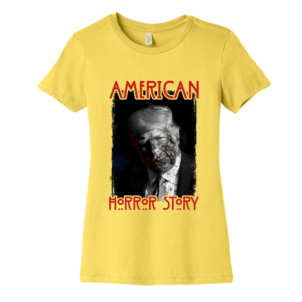 American Horror Story Trump Womens Cotton Tee Style001 Hoodie, Sweatshirt | PureTeeCo.com (Image 5)
