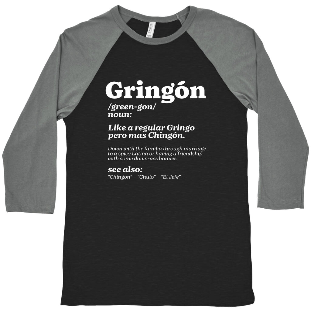 Gringon Baseball Tee Hoodie, Sweatshirt | PureTeeCo.com (Image 1)