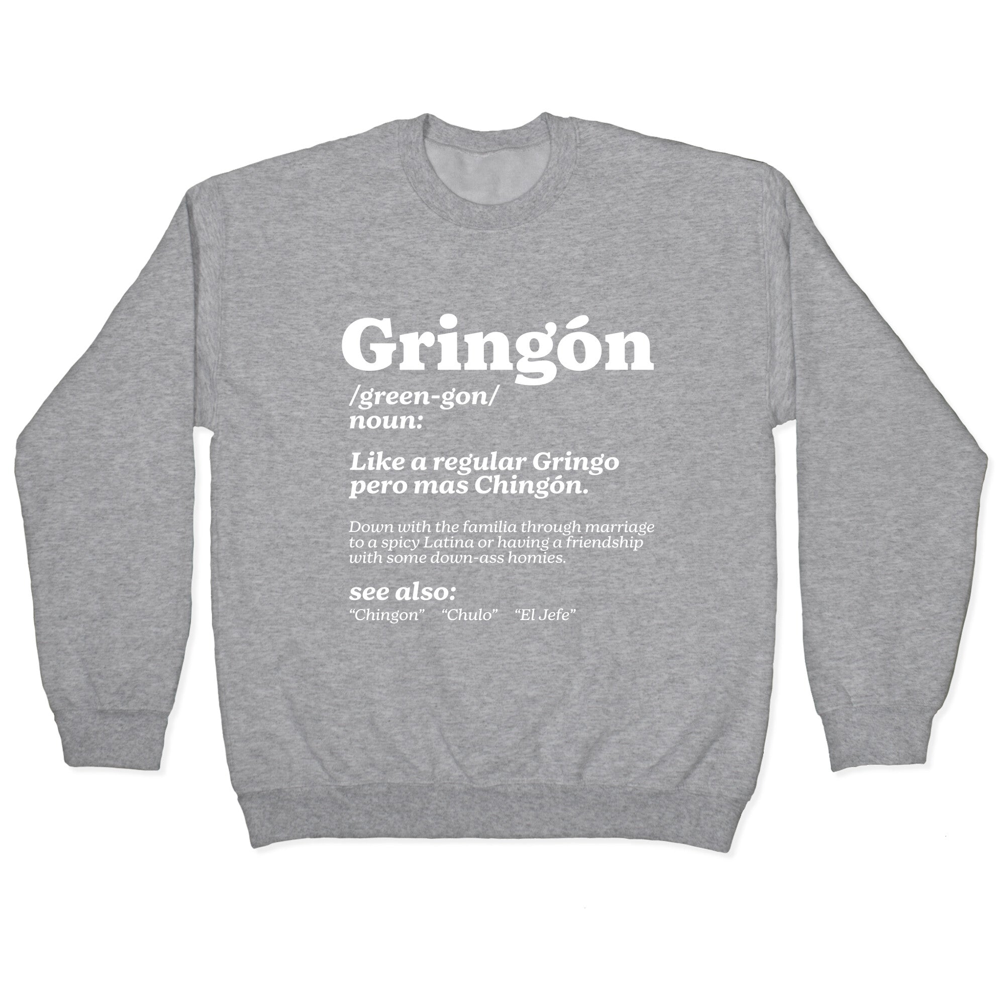 Gringon Crewneck Sweatshirt T-Shirts, Hoodie | PureTeeCo.com (Image 2)