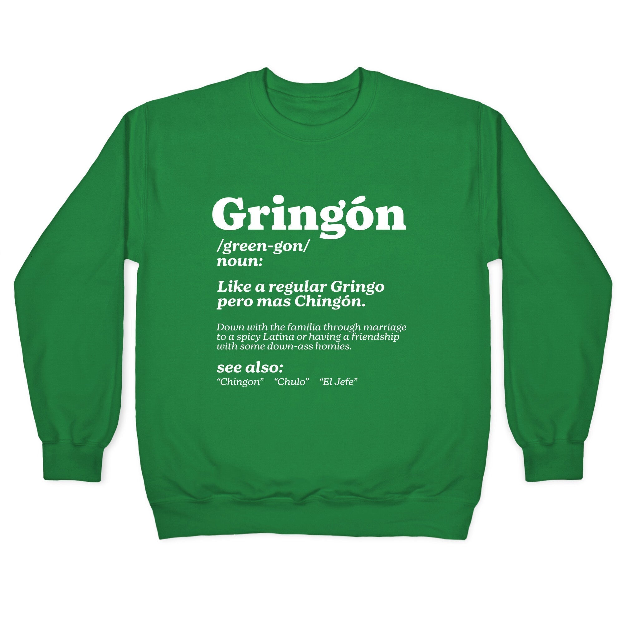 Gringon Crewneck Sweatshirt T-Shirts, Hoodie | PureTeeCo.com (Image 3)