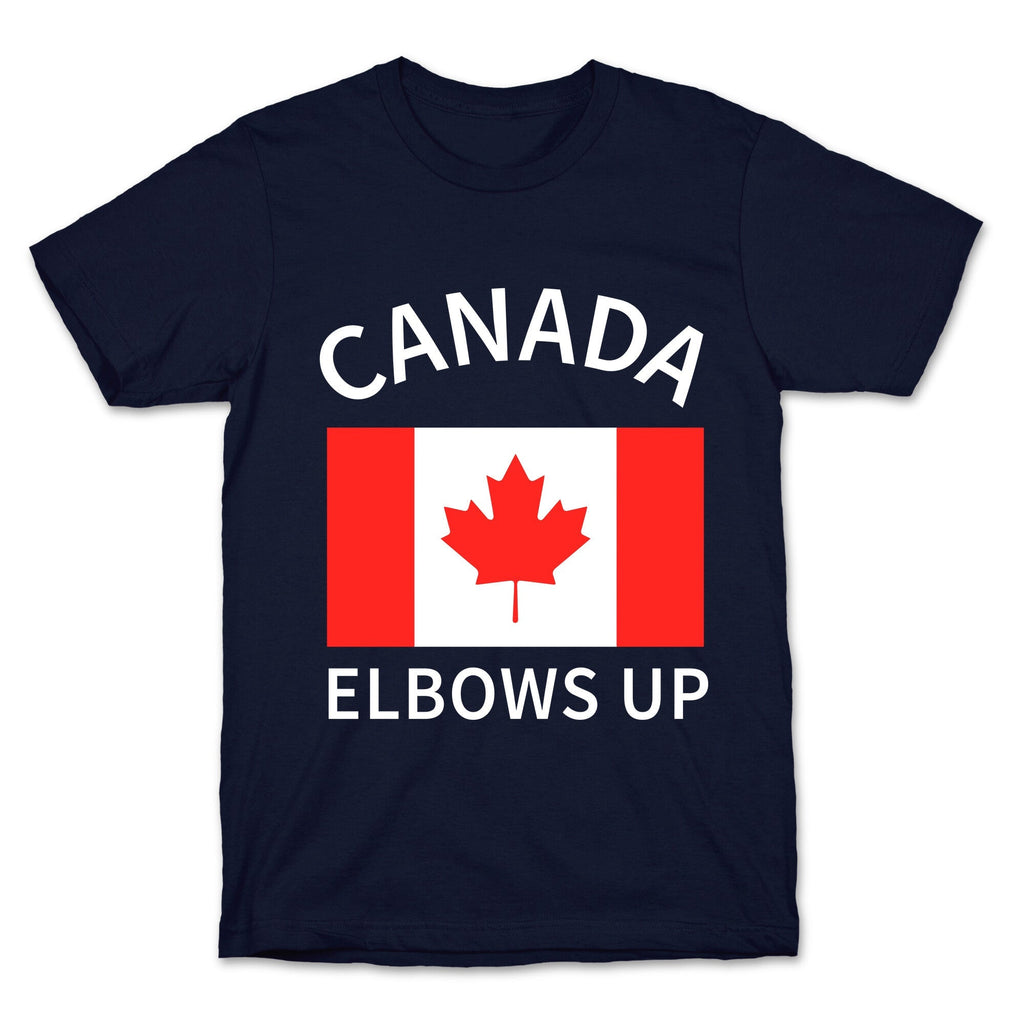 Elbows Up Canada T-Shirt Hoodie, Sweatshirt | PureTeeCo.com (Image 4)
