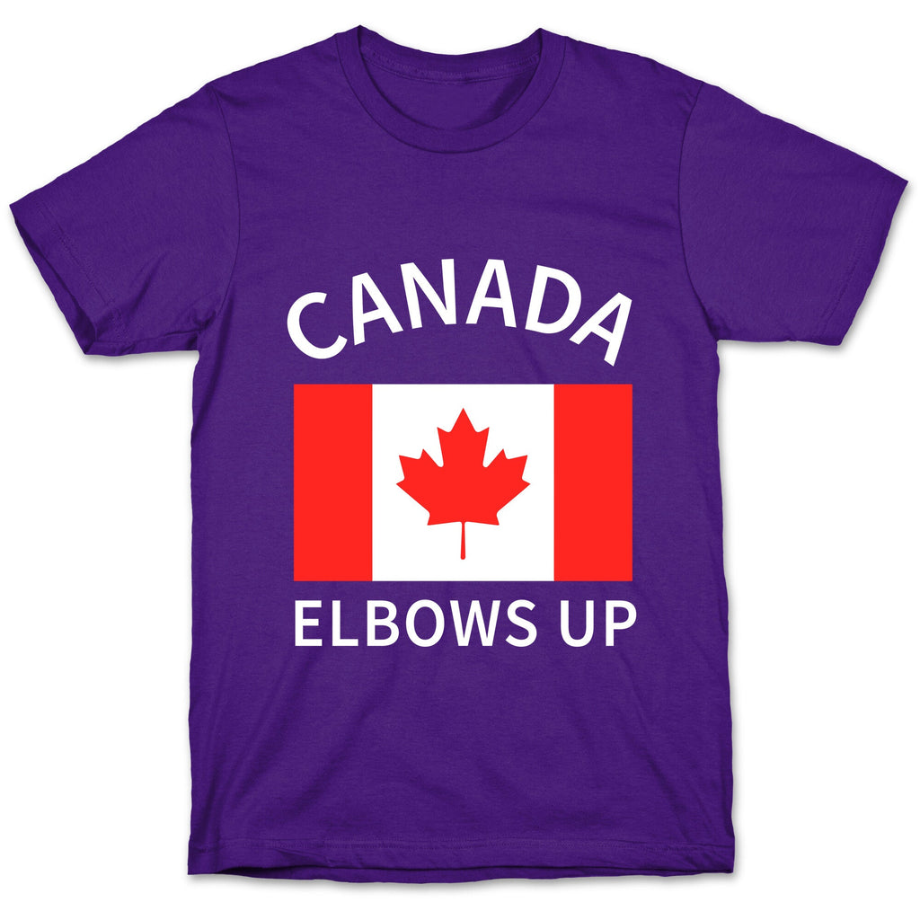 Elbows Up Canada T-Shirt Hoodie, Sweatshirt | PureTeeCo.com (Image 5)