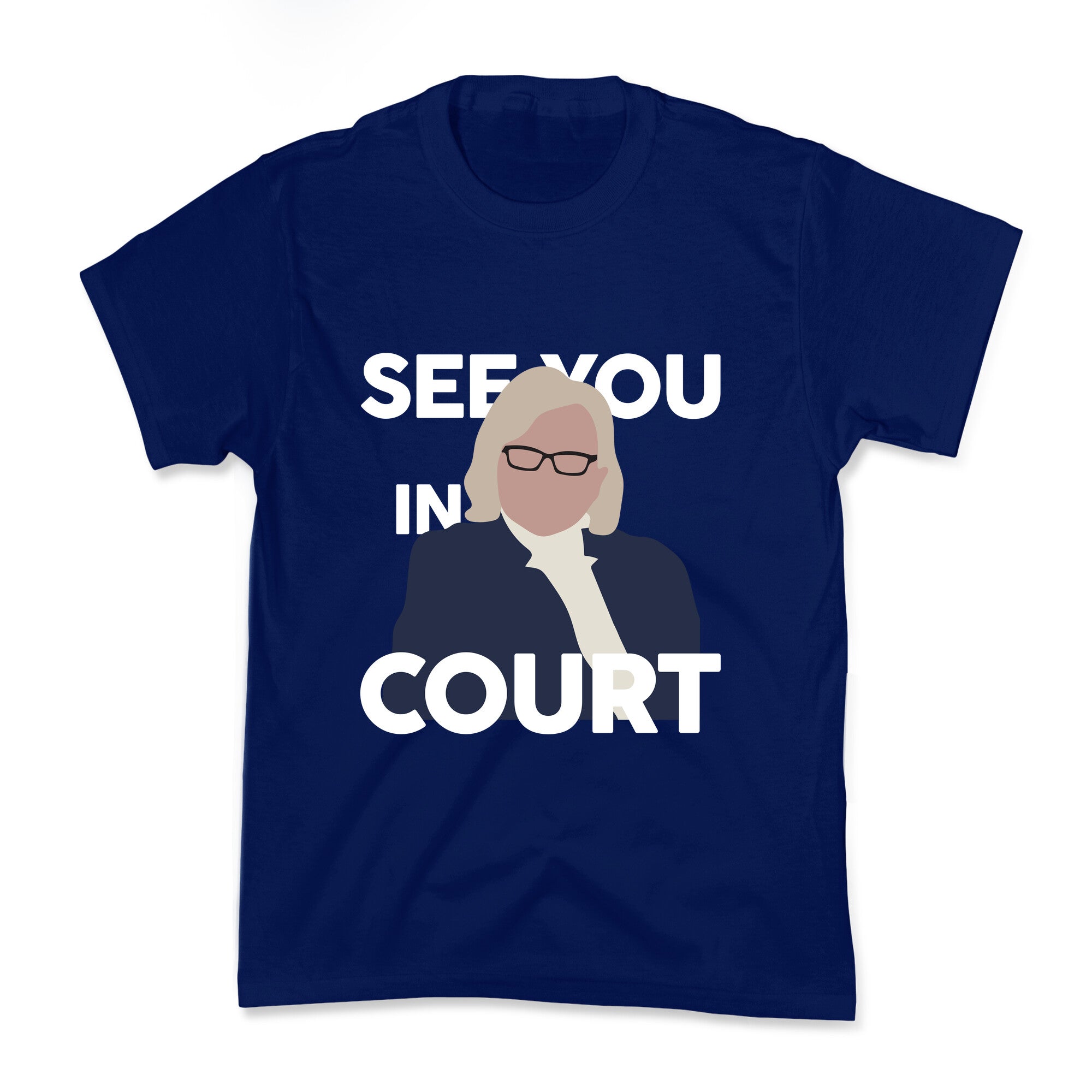 Governor Janet Mills See You In Court  Kids Tee Hoodie, Sweatshirt | PureTeeCo.com (Image 2)