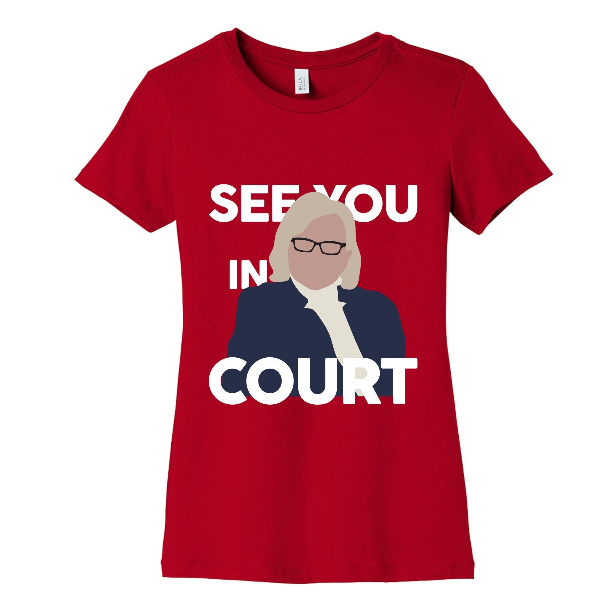 Governor Janet Mills See You In Court  Womens Cotton Tee Hoodie, Sweatshirt | PureTeeCo.com (Image 4)
