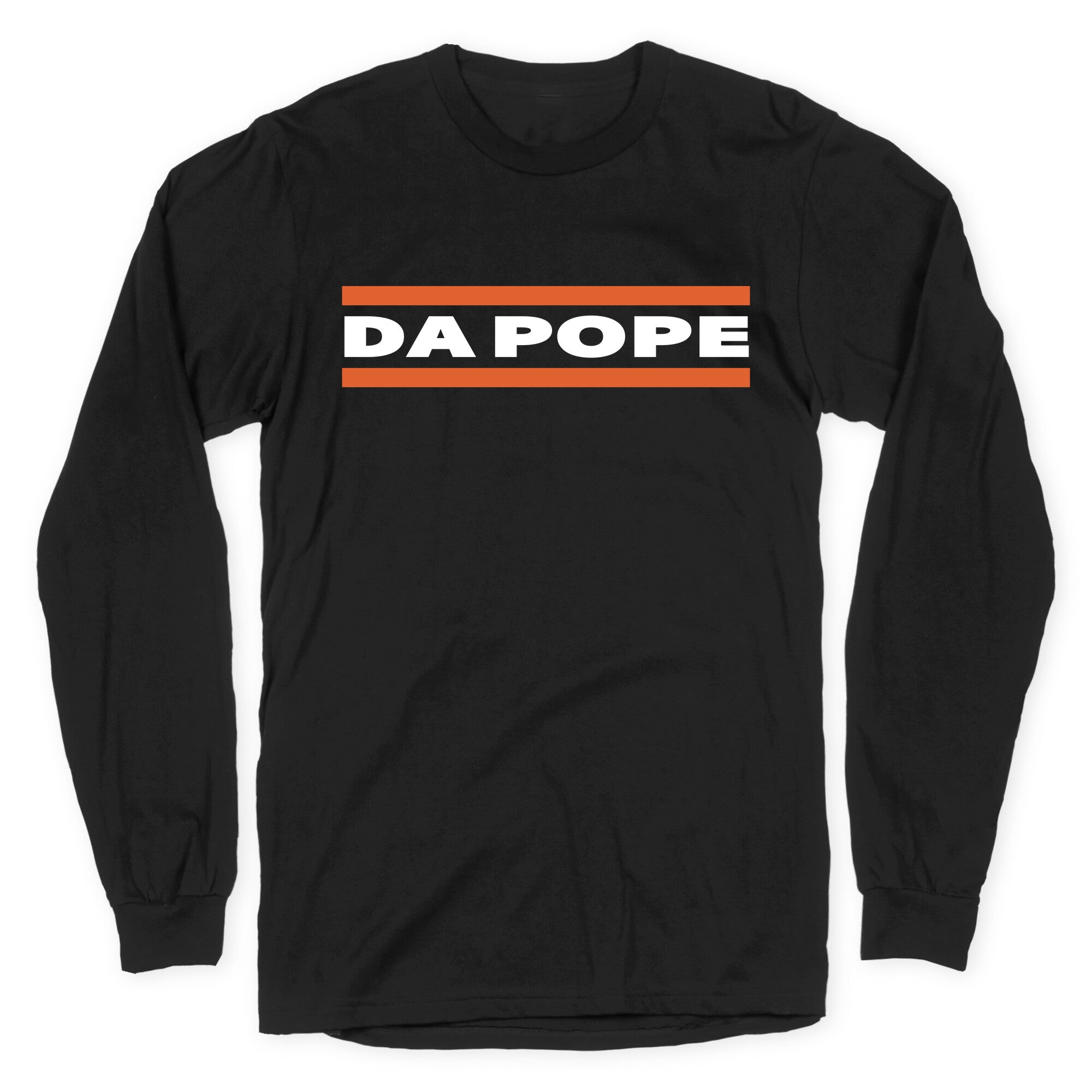 Da Pope Longsleeve Tee Hoodie, Sweatshirt | PureTeeCo.com (Image 1)