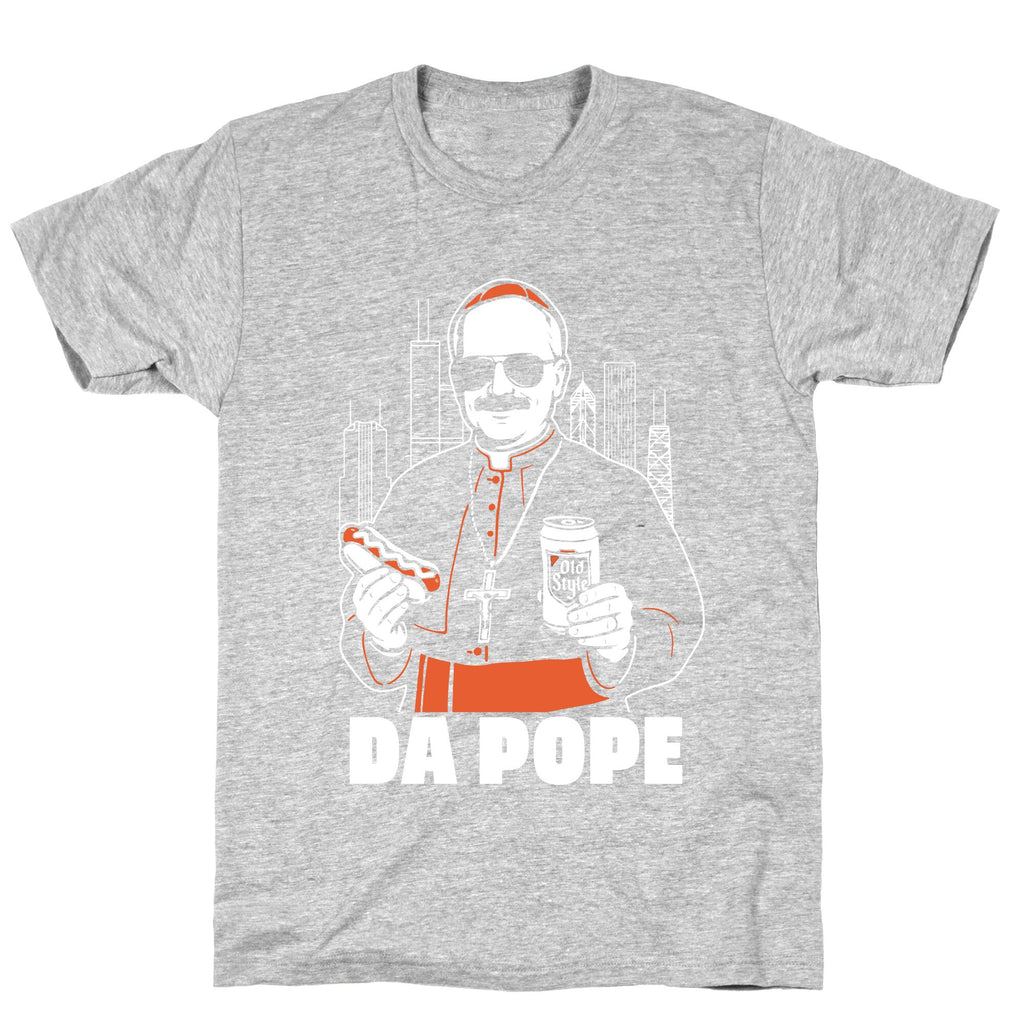 Da Pope Leo T-Shirt Hoodie, Sweatshirt | PureTeeCo.com (Image 1)