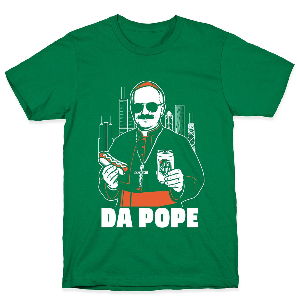 Da Pope Leo T-Shirt Hoodie, Sweatshirt | PureTeeCo.com (Image 3)