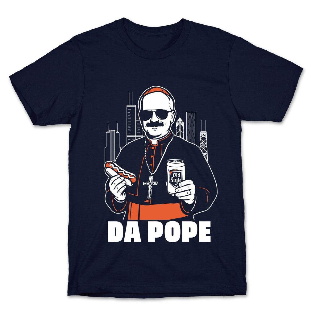 Da Pope Leo T-Shirt Hoodie, Sweatshirt | PureTeeCo.com (Image 4)