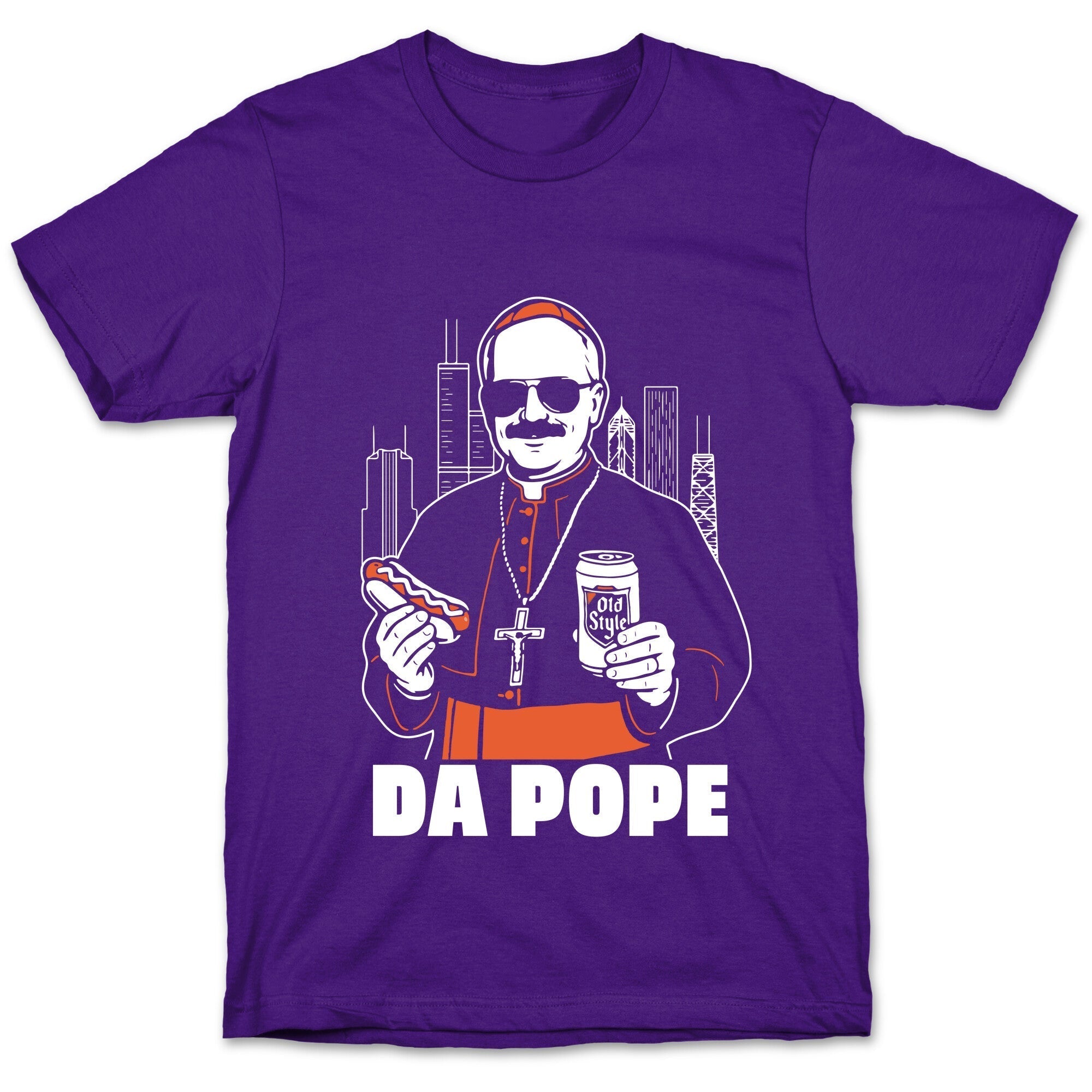 Da Pope Leo T-Shirt Hoodie, Sweatshirt | PureTeeCo.com (Image 5)