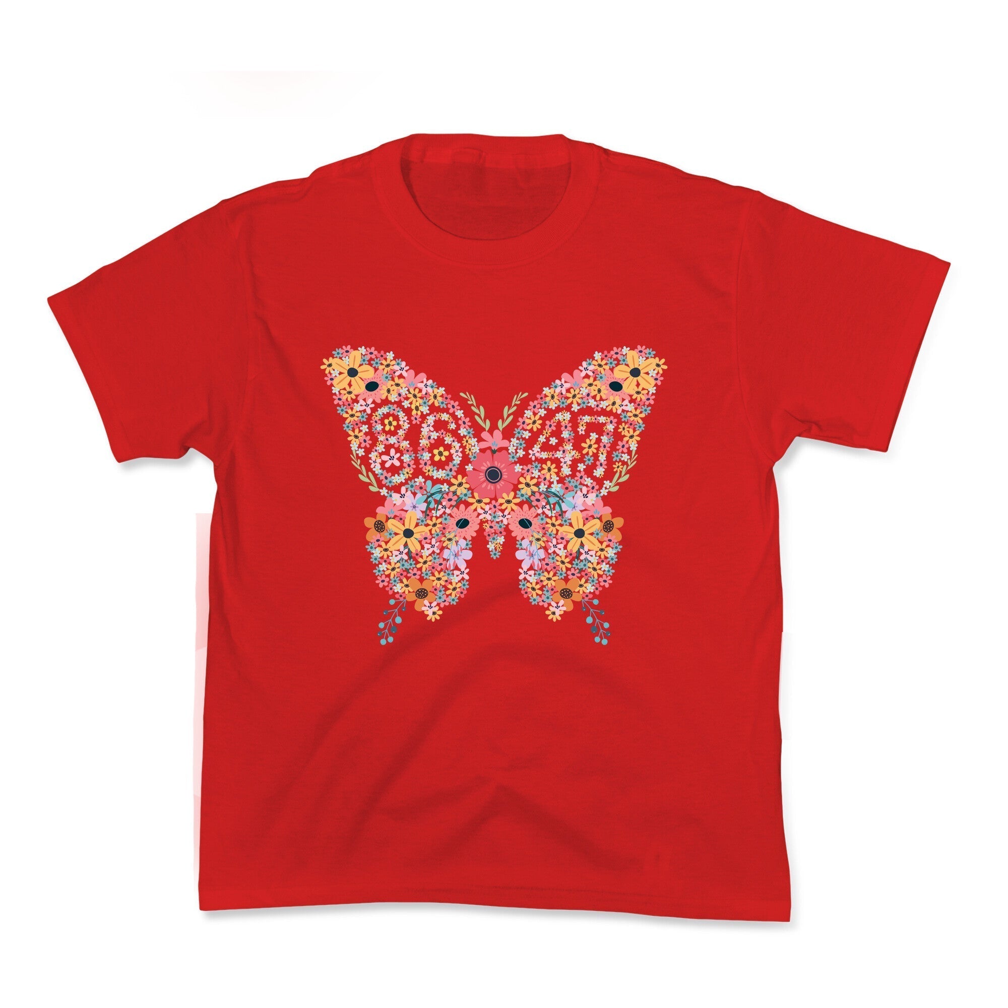 8647 Anti Trump Butterfly Kids Tee Hoodie, Sweatshirt | PureTeeCo.com (Image 3)