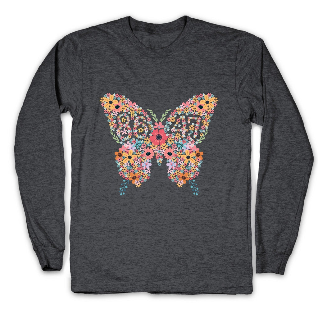 8647 Anti Trump Butterfly Longsleeve Tee Hoodie, Sweatshirt | PureTeeCo.com (Image 2)