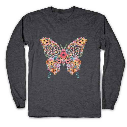 8647 Anti Trump Butterfly Longsleeve Tee Hoodie, Sweatshirt | PureTeeCo.com (Image 2)