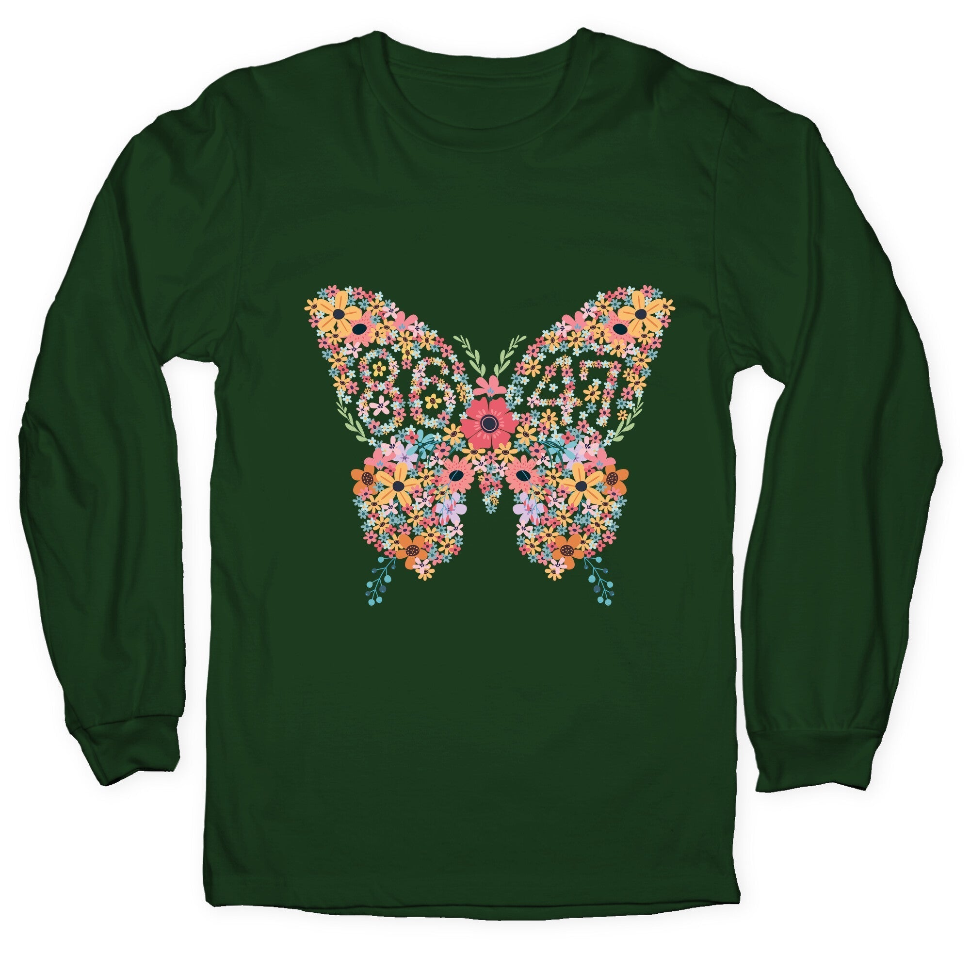 8647 Anti Trump Butterfly Longsleeve Tee Hoodie, Sweatshirt | PureTeeCo.com (Image 3)