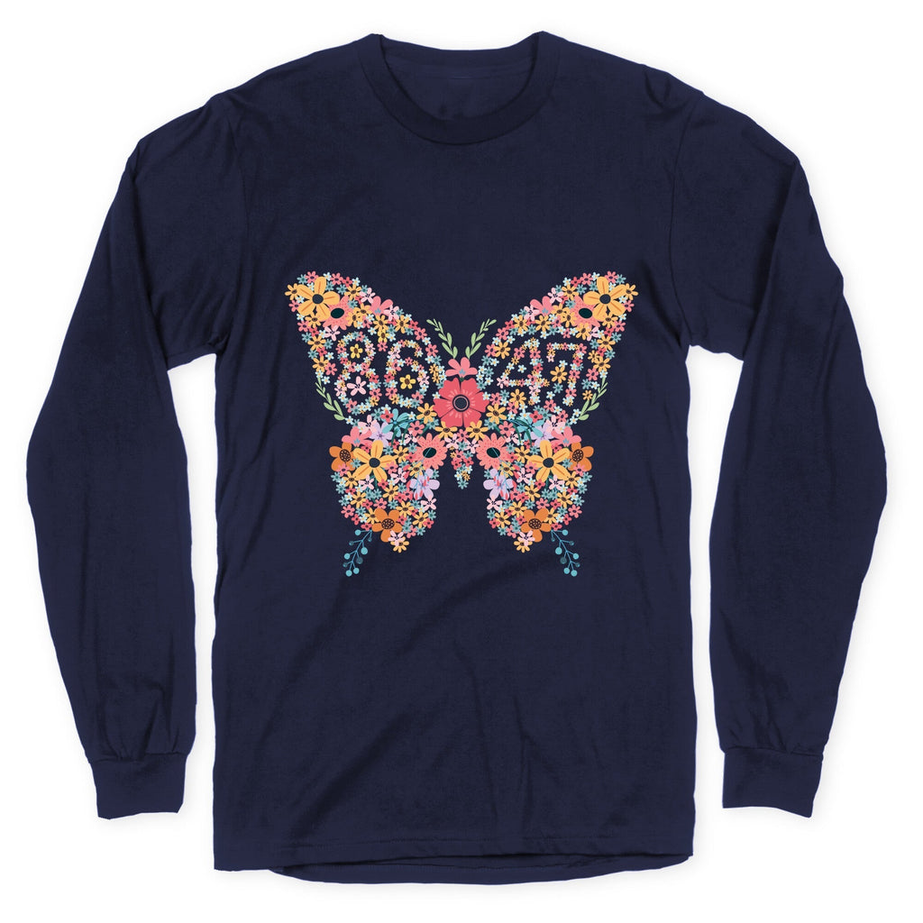 8647 Anti Trump Butterfly Longsleeve Tee Hoodie, Sweatshirt | PureTeeCo.com (Image 4)