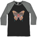 8647 Anti Trump Butterfly Baseball Tee Hoodie, Sweatshirt | PureTeeCo.com (Image 1)