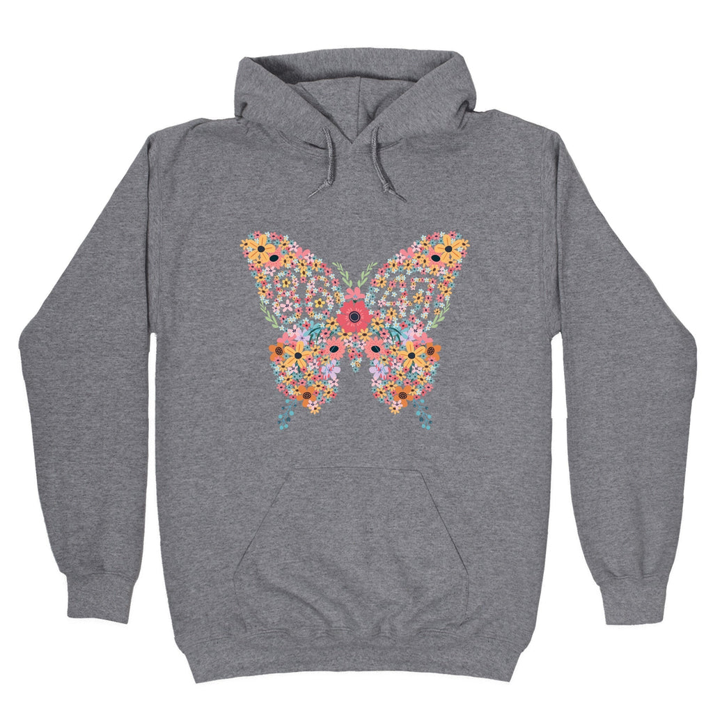 8647 Anti Trump Butterfly Hoodie T-Shirts, Sweatshirt | PureTeeCo.com (Image 1)