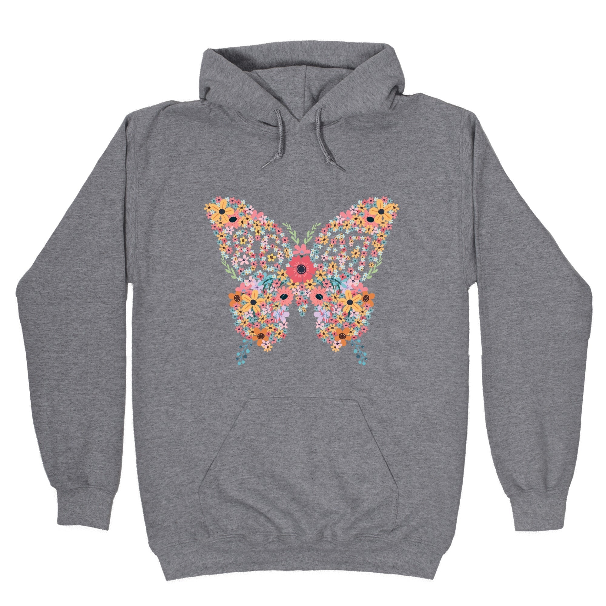 8647 Anti Trump Butterfly Hoodie T-Shirts, Sweatshirt | PureTeeCo.com (Image 1)