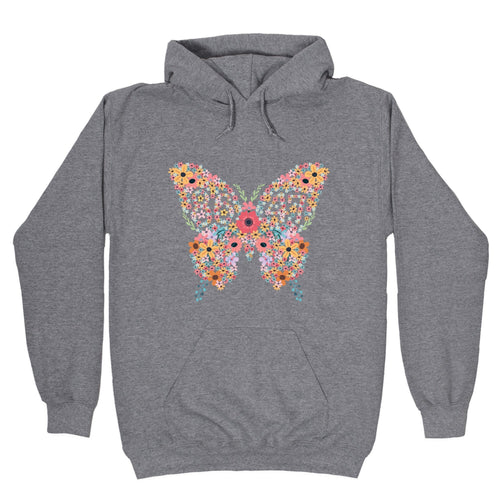 8647 Anti Trump Butterfly Hoodie T-Shirts, Sweatshirt | PureTeeCo.com (Image 1)