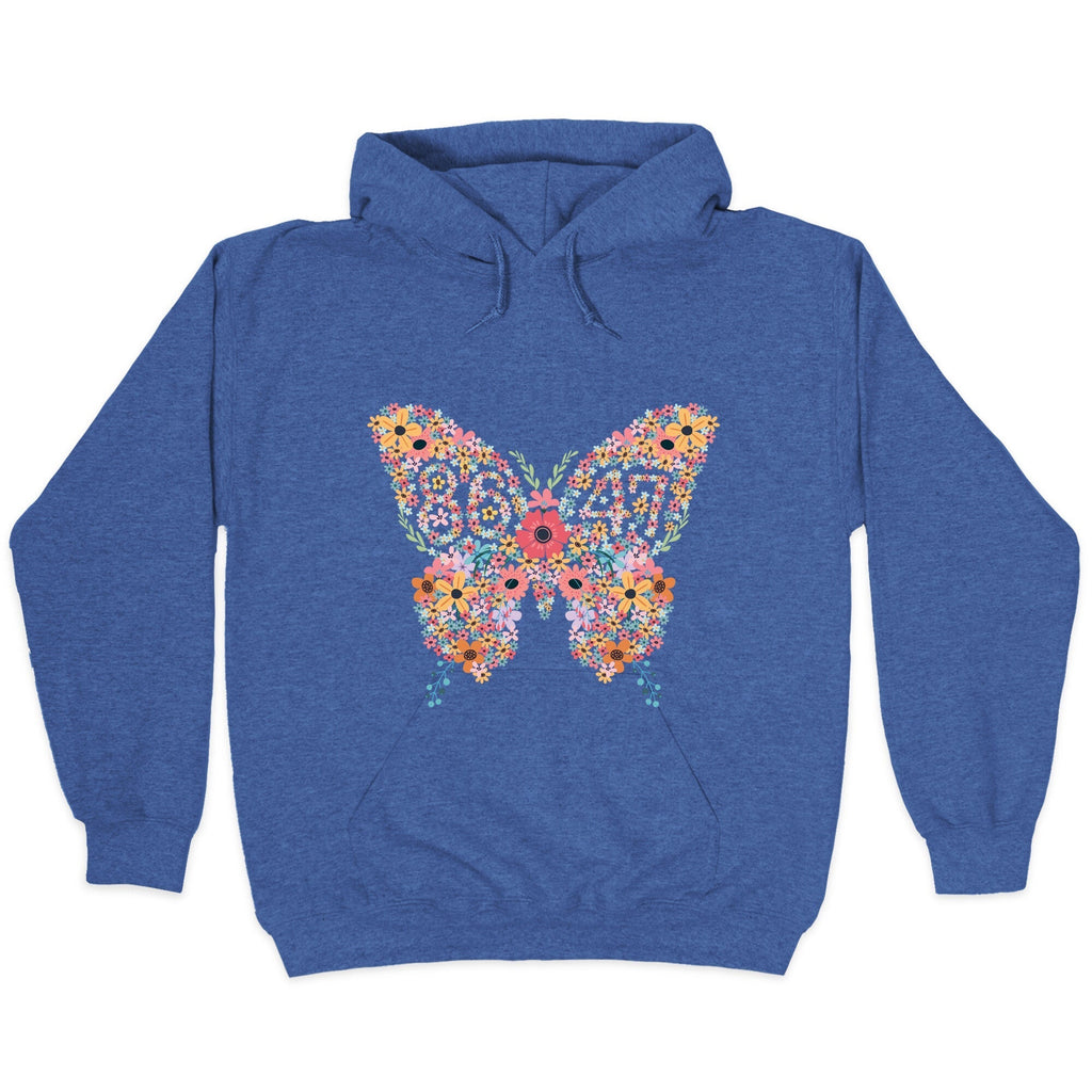 8647 Anti Trump Butterfly Hoodie T-Shirts, Sweatshirt | PureTeeCo.com (Image 2)