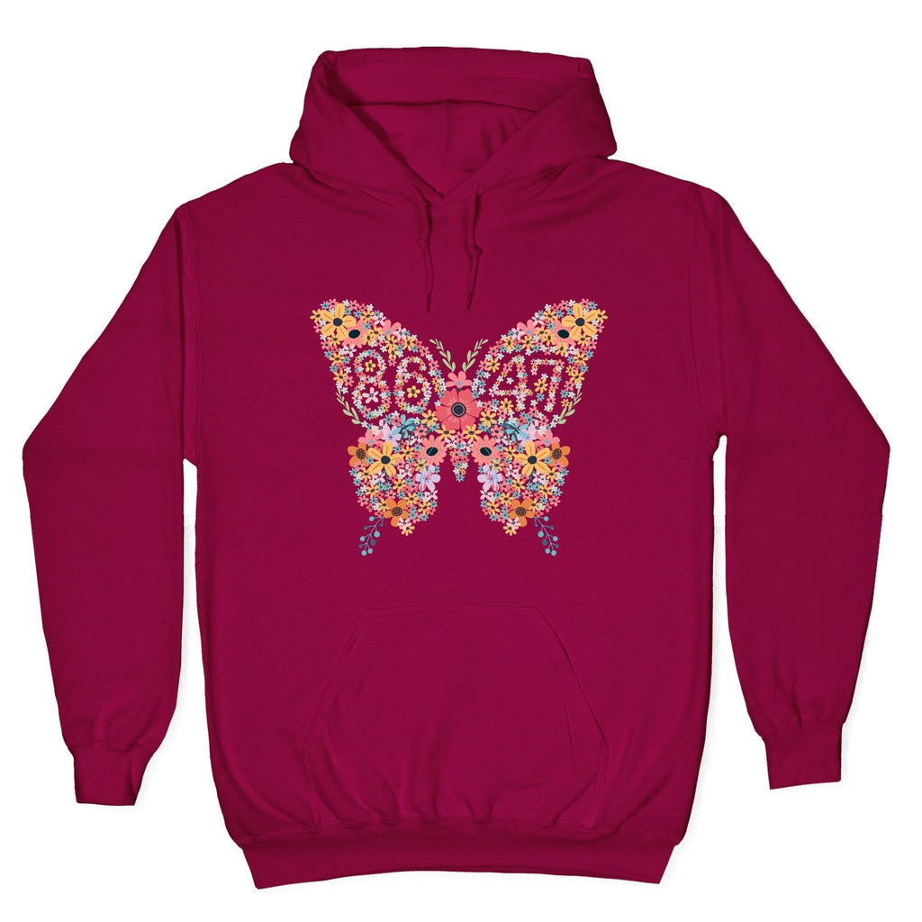 8647 Anti Trump Butterfly Hoodie T-Shirts, Sweatshirt | PureTeeCo.com (Image 5)