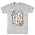 8647 Anti Trump Floral T-Shirt Hoodie, Sweatshirt | PureTeeCo.com (Image 1)