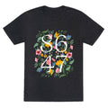 8647 Anti Trump Floral Unisex Triblend Tee Hoodie, Sweatshirt | PureTeeCo.com (Image 1)