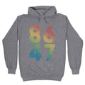 8647 Anti Trump Rainbow Hoodie T-Shirts, Sweatshirt | PureTeeCo.com (Image 1)