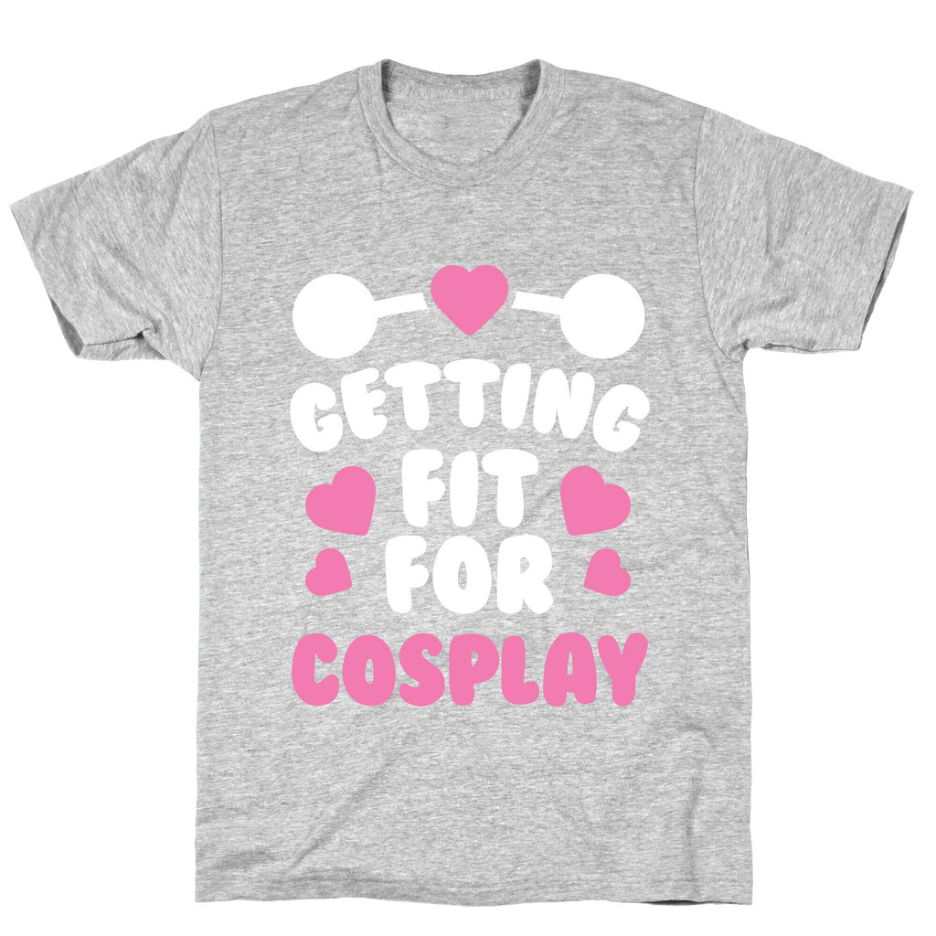 Getting Fit For Cosplay T-Shirt Hoodie, Sweatshirt | PureTeeCo.com (Image 2)