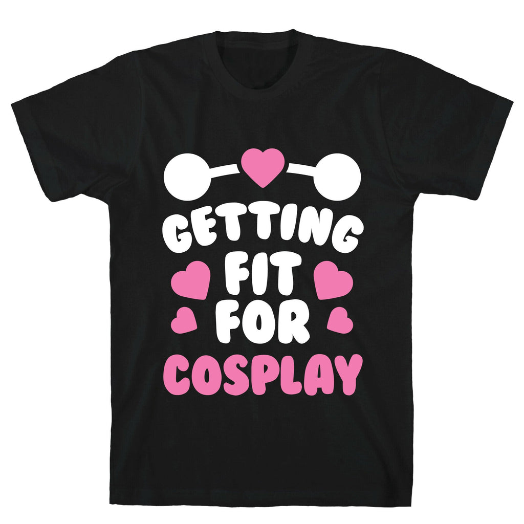 Getting Fit For Cosplay T-Shirt Hoodie, Sweatshirt | PureTeeCo.com (Image 1)