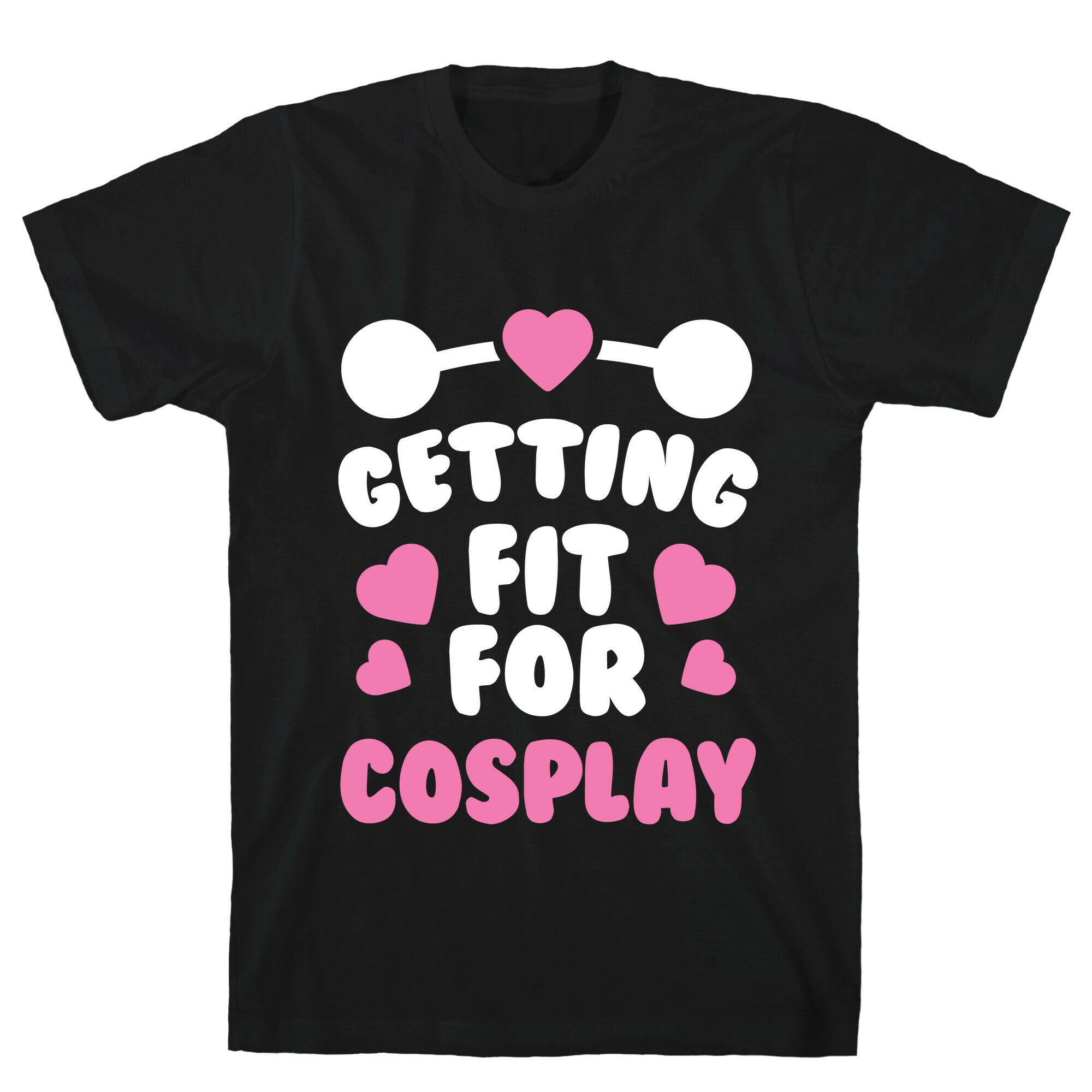 Getting Fit For Cosplay T-Shirt Hoodie, Sweatshirt | PureTeeCo.com (Image 1)