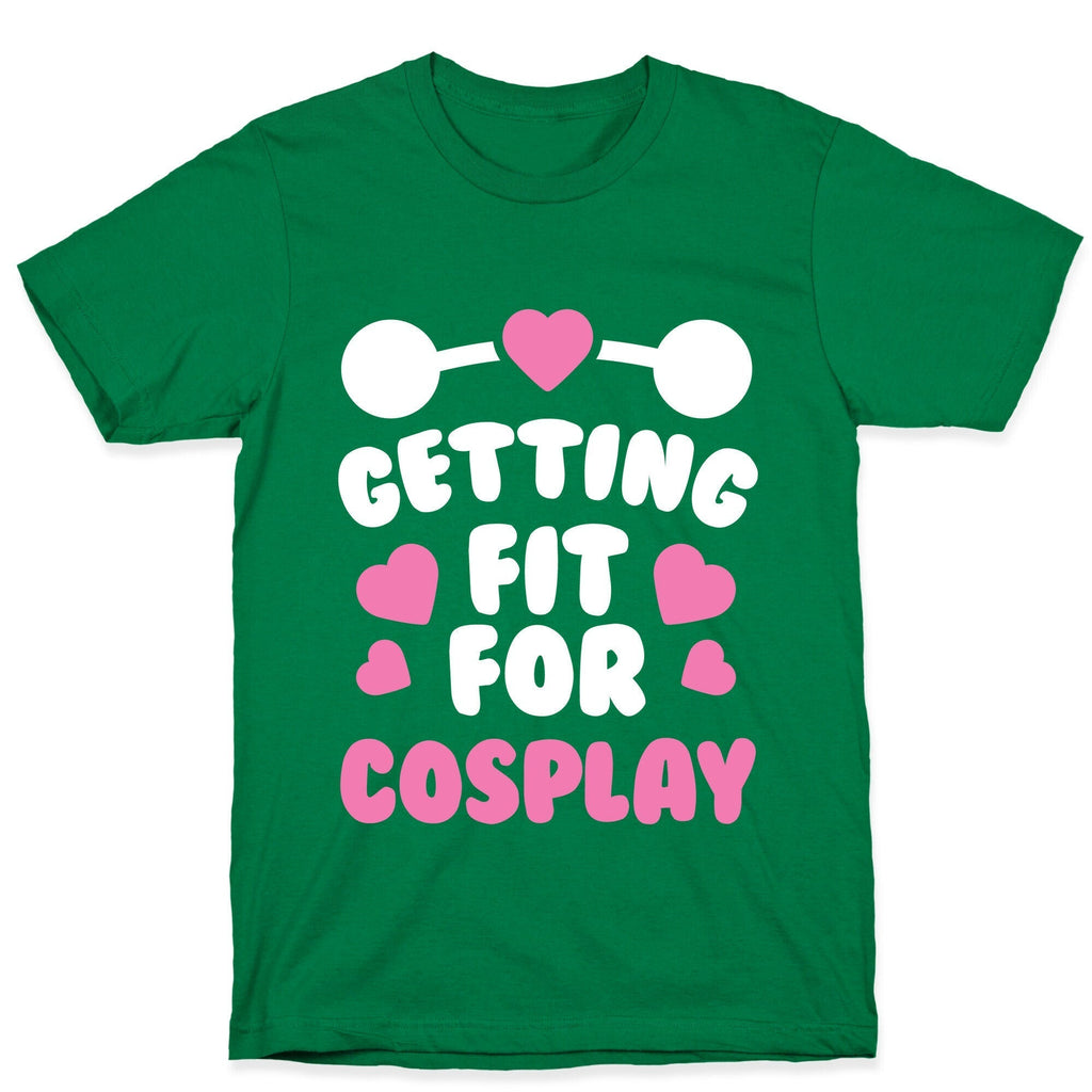 Getting Fit For Cosplay T-Shirt Hoodie, Sweatshirt | PureTeeCo.com (Image 3)