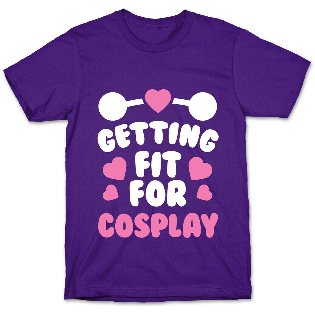 Getting Fit For Cosplay T-Shirt Hoodie, Sweatshirt | PureTeeCo.com (Image 5)