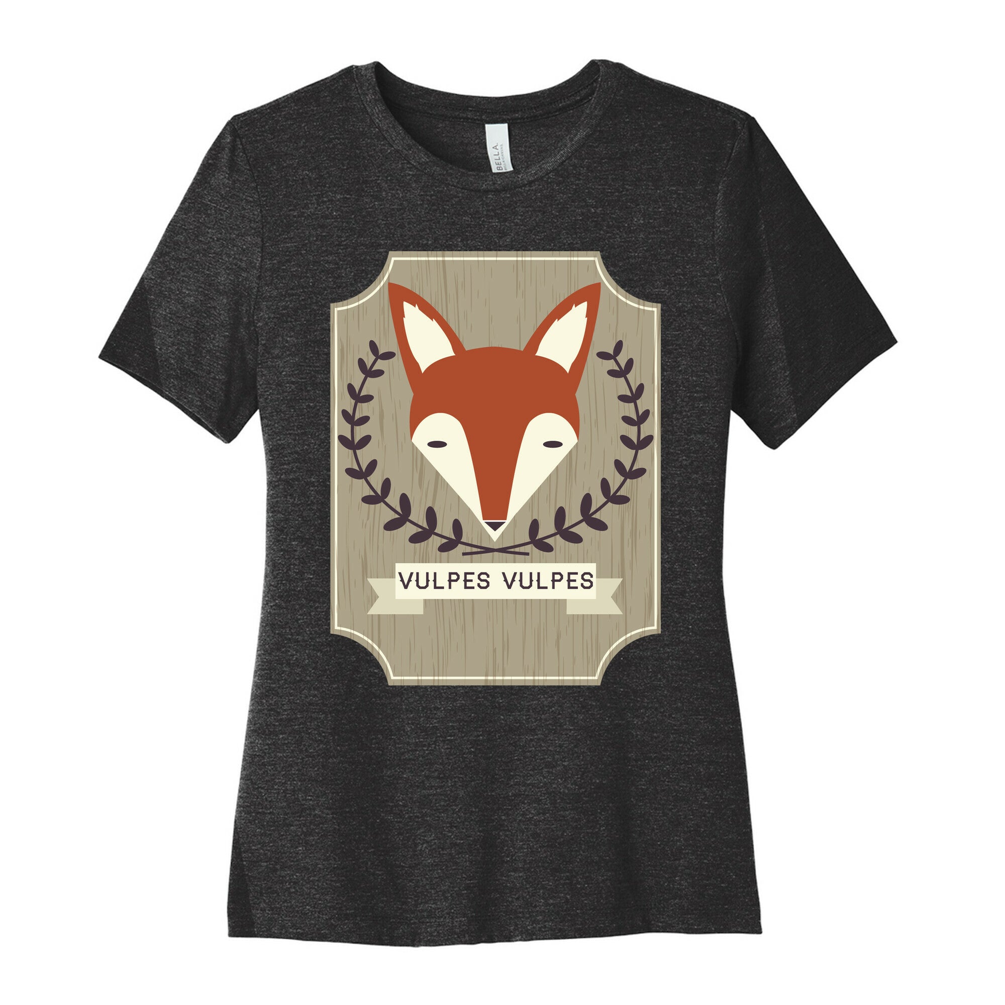 Fox Women's Cotton Tee Hoodie, Sweatshirt | PureTeeCo.com (Image 1)