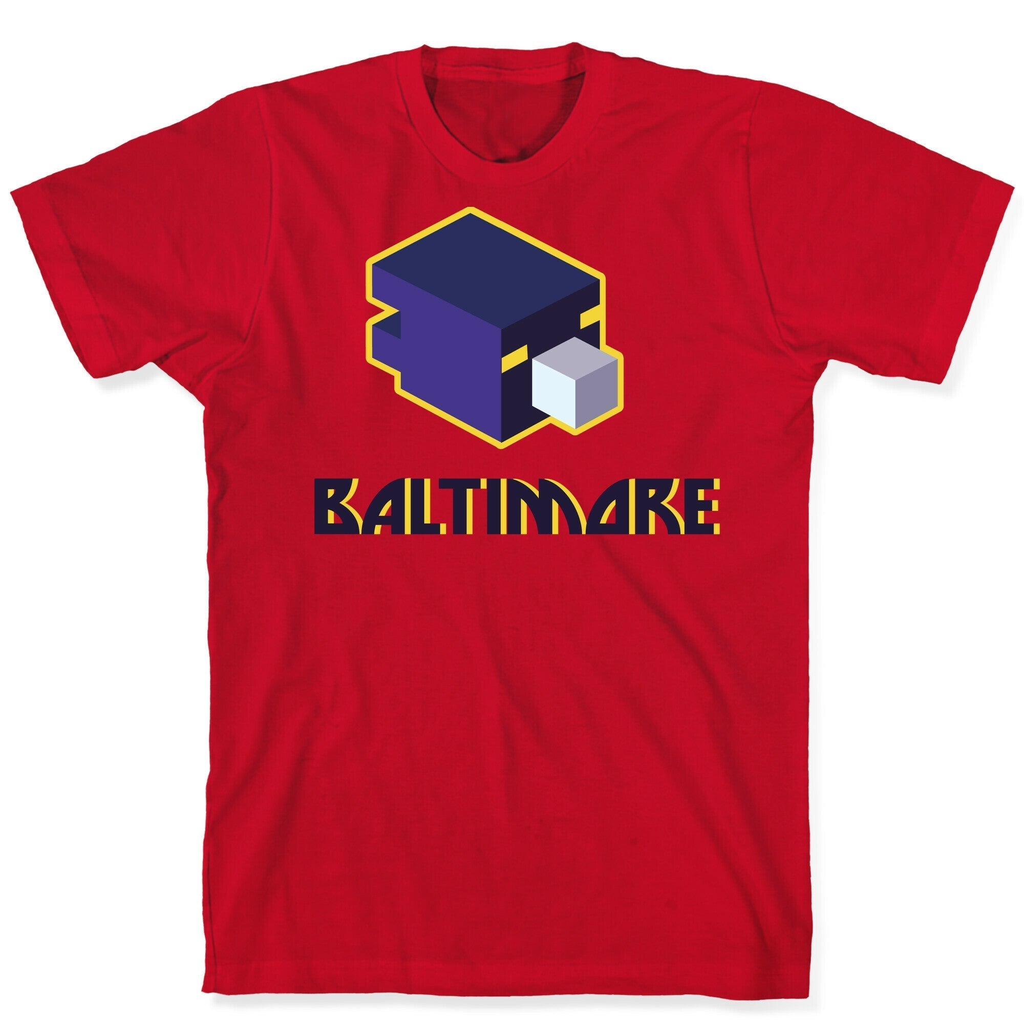 Baltimore Blocks T-Shirt Hoodie, Sweatshirt | PureTeeCo.com (Image 5)