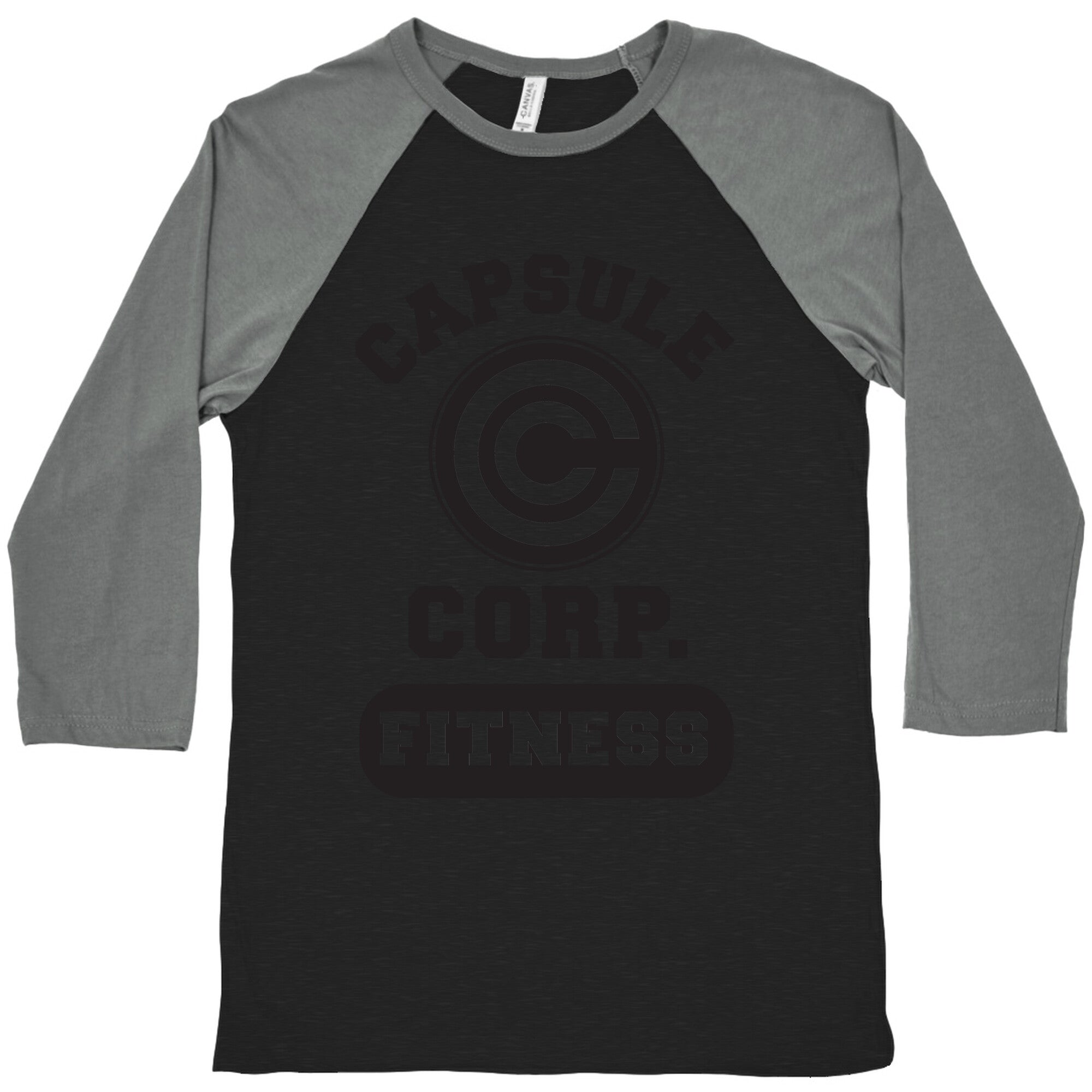 Capsule Corp. Fitness Baseball Tee Hoodie, Sweatshirt | PureTeeCo.com (Image 3)