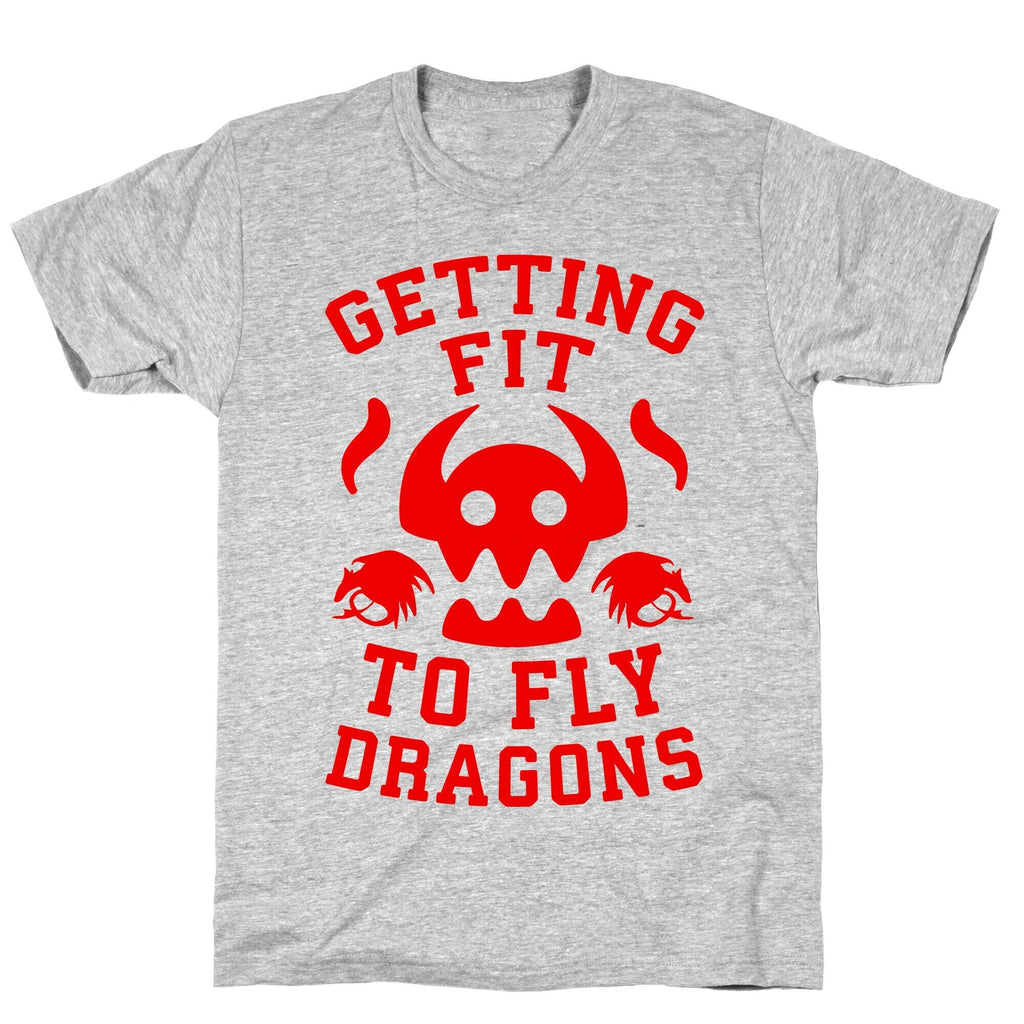 Getting Fit to Fly Dragons T-Shirt Hoodie, Sweatshirt | PureTeeCo.com (Image 3)