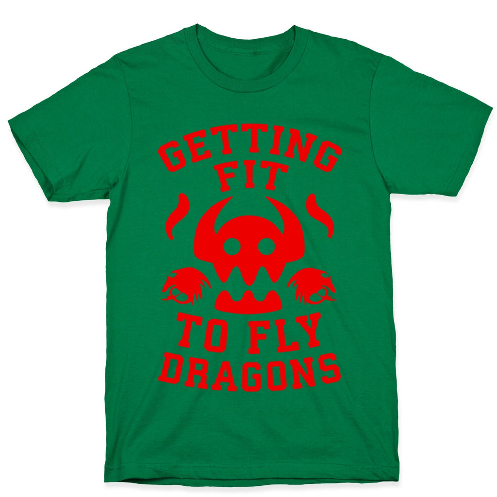 Getting Fit to Fly Dragons T-Shirt Hoodie, Sweatshirt | PureTeeCo.com (Image 4)