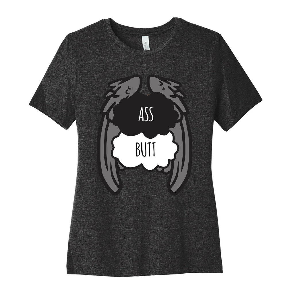 Ass Butt (TFIOS) Women's Cotton Tee Hoodie, Sweatshirt | PureTeeCo.com (Image 1)